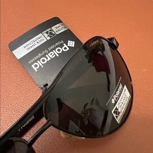 Polaroid X4308 X/4308 A Black Polarized Aviator Sunglasses 62MM